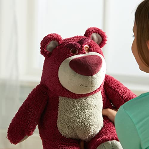 Disney Store Official Lots-o'-Huggin' Bear Large Soft Toy, Toy Story, 32cm/12”, Plush Cuddly Character Fluffy Villain with Embroidered Details and Soft Finish