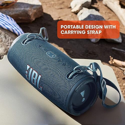 JBL Xtreme 3 - Wireless, 15 Hours of Playtime, portable waterproof speaker with Bluetooth with charging cable, in black