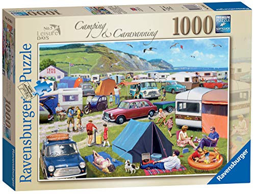 Ravensburger Leisure Days No.5 Camping & Caravanning 1000 Piece Jigsaw Puzzle for Adults Age 12 Years Up