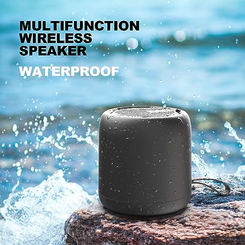 TFUFR Bluetooth Speaker, Portable Mini Wireless Speakers Bluetooth 5.0 Outdoor Speaker with HD Stereo HiFi Bass, 1200mAh Battery, 24 Hour Playtime, IPX4 Waterproof Speaker for Shower, Travel, Sport