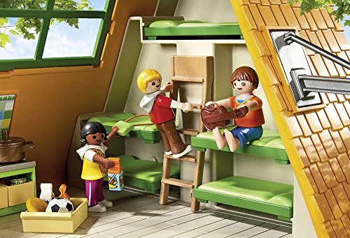 Playmobil 6887 Summer Fun Camping Lodge, Fun Imaginative Role-Play, PlaySets Suitable for Children Ages 4+