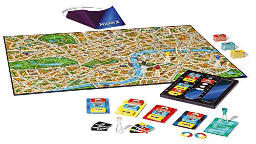 Ravensburger Scotland Yard Strategy Board Games for Families - Children & Adults Age 8 Years Up - 2 to 6 Players - Kids Gifts