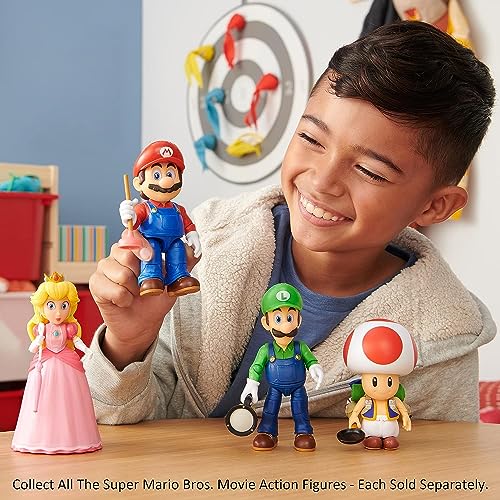 Super Mario Movie 5”/ 12.5cm Peach Action Figure with Umbrella Accessory