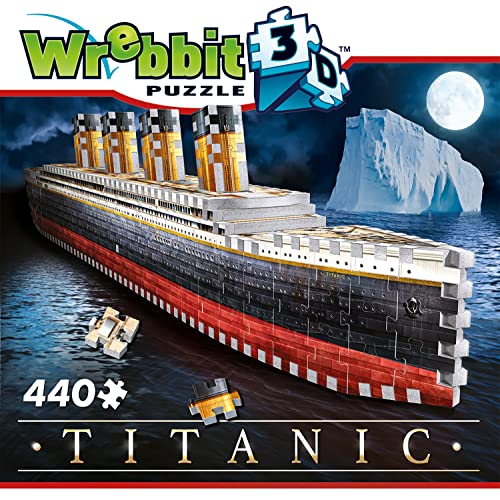 Wrebbit3D | Titanic (440pc) | 3D Puzzle | Ages 12+