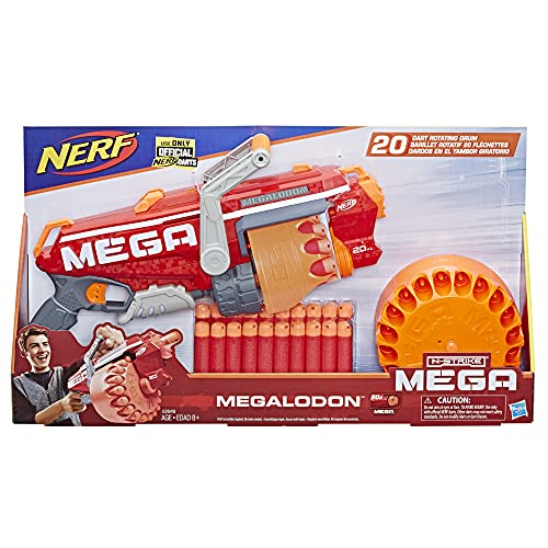 Nerf E2849 Mega Megalodon Outdoor/Sports, Brown/a