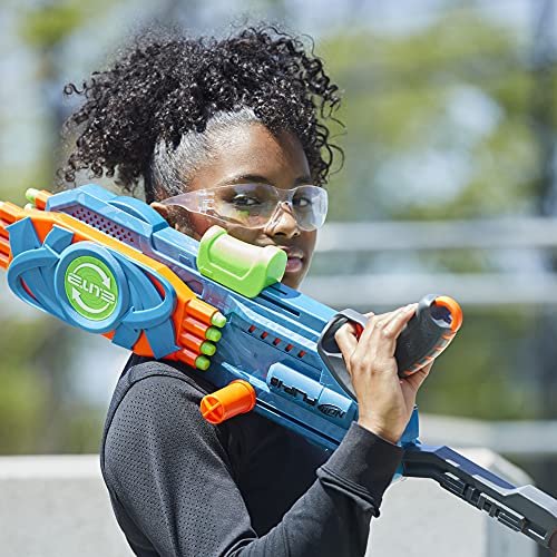 Nerf Elite 2.0 Flipshots Flip-16 Blaster with 16 Dart Barrels That Flip to Double Your Firepower, 16-Dart Capacity, 16 Nerf Elite Darts