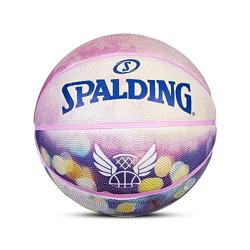 Spalding Flight Nightfall Basketball (Size-7), Multicolor