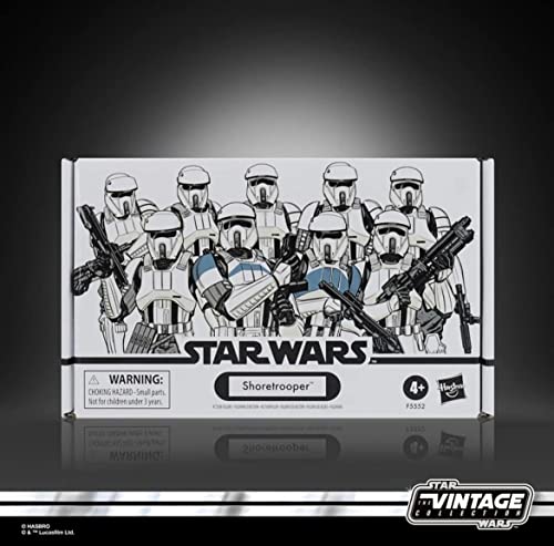 Star Wars The Vintage Collection Shoretrooper 4-Pack, Action Figure Set by Habro