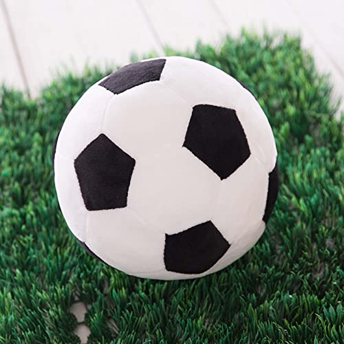 Uposao Plush Football Fluffy Stuffed Football Soft Football Kids Toy Home Sofa Decoration Creative Football Pillow Lumbar Pad Gift for Children Kids Boy Girl Baby, 22cm