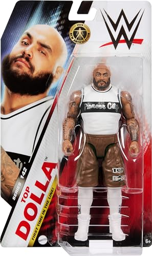 Mattel WWE Action Figure 6-inch Collectible TOP DOLLA, HTW22