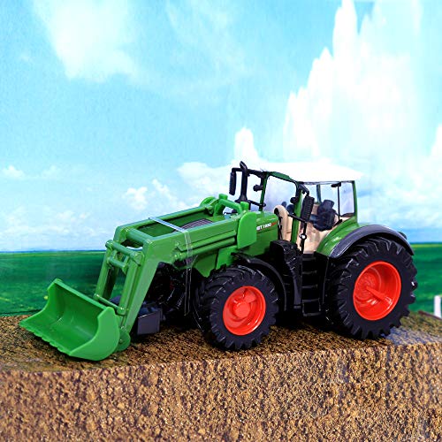 Bburago B18-31631 10CM FENDT 1000 Vario Tractor + Front Loader