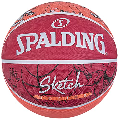 Spalding Unisex Adult Basketballs, Red, 7