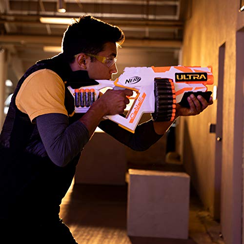 Nerf Ultra One Motorised Blaster – 25 Nerf Ultra Darts – Furthest Flying Nerf Darts Ever – Compatible Only with Nerf Ultra One Darts E65964R0