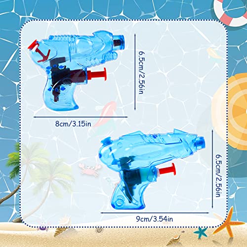 VEYLIN Water Gun, 12 Pack Water Pistols for Kids Small Pistol Guns Outdoor Beach Garden Toy Pool Bath Party Water Fighting