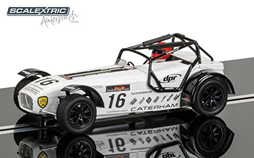 Scalextric C3723AE Autograph Series Autograph Series Caterham Superlight - David Robinson - Special Edition