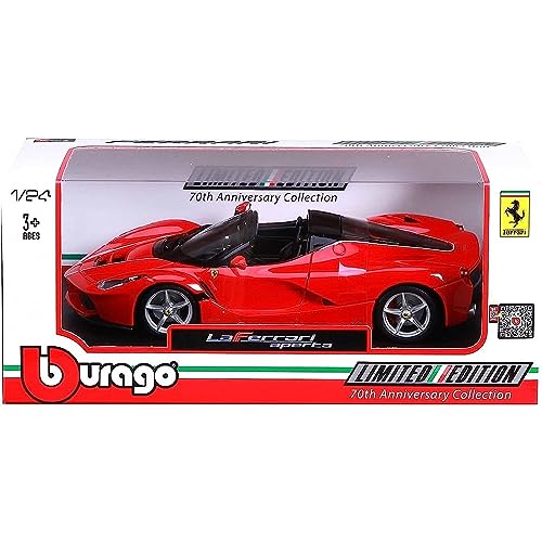 Bburago B18-26022RP 1:24 Ferrari Race and Play LaFerrari Aperta