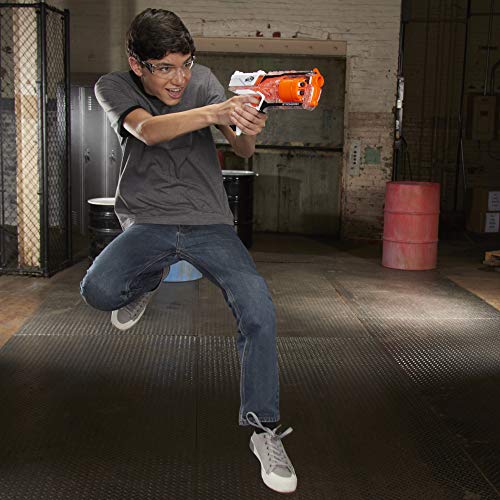 NERF E5753 Strongarm Clear Foam Blaster, One Size