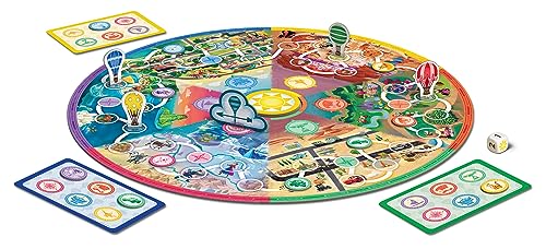 Ravensburger Disney Around The World Board Game for Kids Age 4 Years Up - 2 to 4 Players - 2023