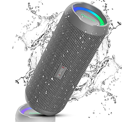 RIENOK Bluetooth Speaker Portable Wireless Bluetooth Speaker with 30W Enhanced Bass IPX7 Waterproof Bluetooth 5.3 Outdoor Speaker for Travel Sport