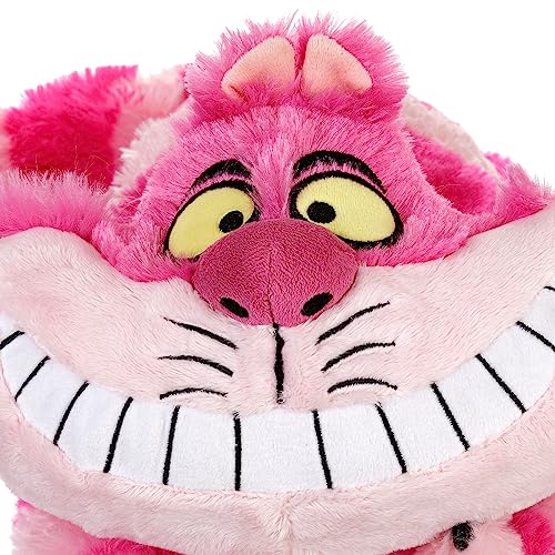 Disney Store Official Cheshire Cat Medium Soft Toy, Alice in Wonderland, 37cm/14”, Plush Character Figure with Embroidered Details, Suitable for Ages 0+