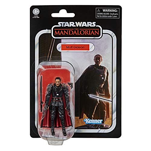 Star Wars The Vintage Collection Moff Gideon Toy, 9,5 cm-Scale The Mandalorian Action Figure, Toys for Kids Ages 4 and Up