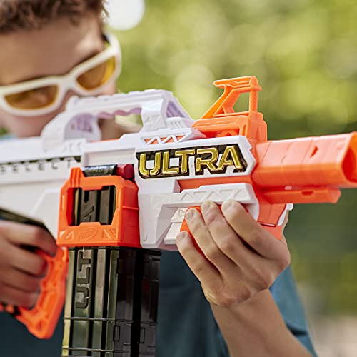 Nerf Ultra Select Fully Motorized Blaster, Fire 2 Ways, Includes Clips and Darts, Compatible Only with Nerf Ultra Darts