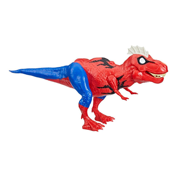 Marvel Hasbro Spider-Man Web Chompin' Spider-Rex Action Figure, Sounds and Dino Blast Action, Multicolor, Superhero Toys for Children 4 and Up