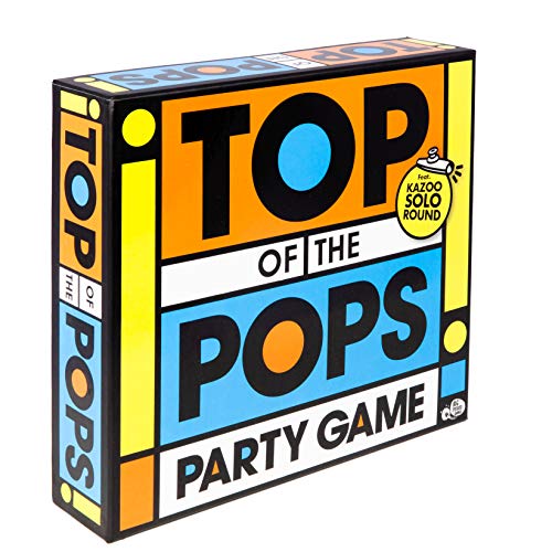 Top of The Pops Party Game - The No. 1 Family Music Board Game, Perfect for Christmas and as Gift