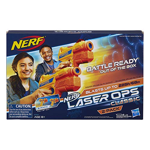 Nerf Blaster Laser Ops Classic 2 Pack Of Lazer Blasters