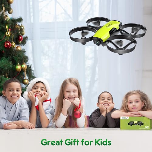 Loolinn | Drone for kids with camera- Mini Drone, FPV Real-Time Transmission Photos and Videos | Adjustable camera, RC Quadcopter with Three Batteries (Gift idea)