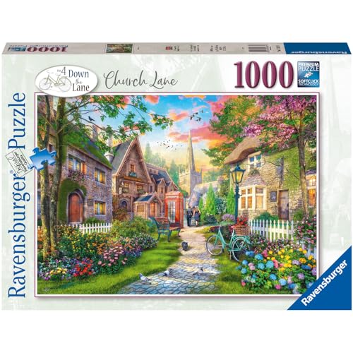 Ravensburger 17628 4 Church Lane 1000 Piece Jigsaw Puzzles for Adults and Kids Age 12 Years Up, Multicolour, One Size