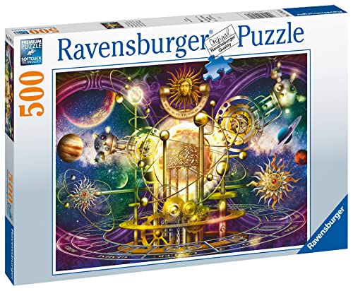 Ravensburger Golden Solar System 500 Piece Jigsaw Puzzle for Adults & Kids Age 10 Years Up