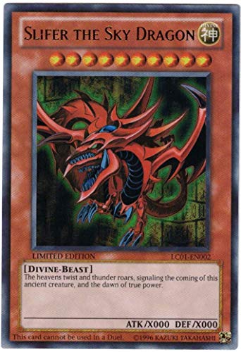 YuGiOh Legendary Collection Ultra Rare God Card Set of 3 Egyptian God Cards S...