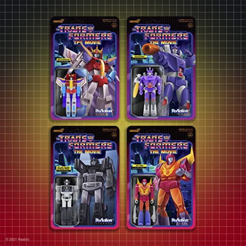 SUPER7 TRANW04-DOP-01 Transformers Dead Optimus Reaction Figure, Multicolor, 3.75"