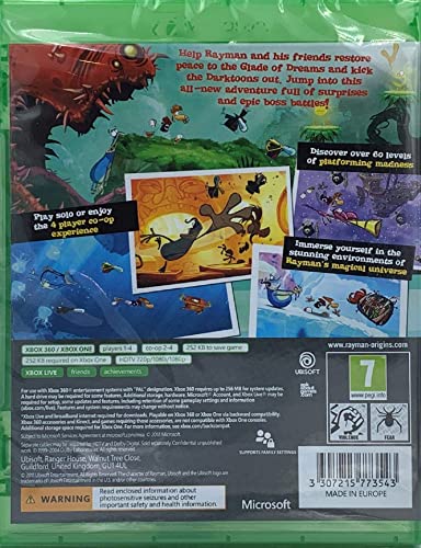 Rayman Origins Classics (Xbox 360)