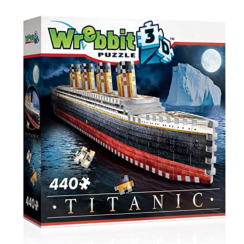 Wrebbit3D | Titanic (440pc) | 3D Puzzle | Ages 12+