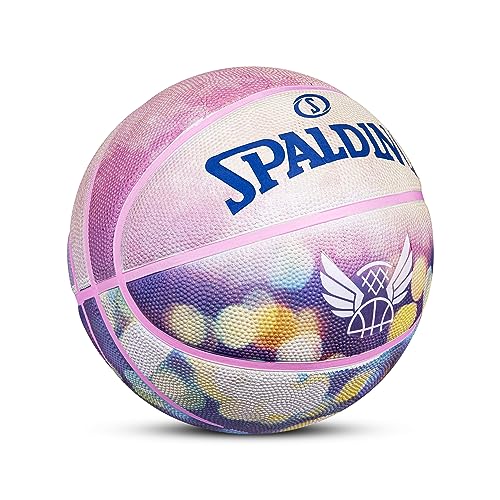 Spalding Flight Nightfall Basketball (Size-7), Multicolor