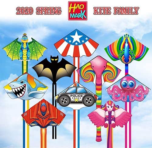 Hymaz Bat Kite - Huge Delta Kites for Kids Adults Easy to Fly Kite for Beginners Outdoor Game, Beach, Park Activities Great Christmas Halloween Gift to Kids Childhood Precious Memories