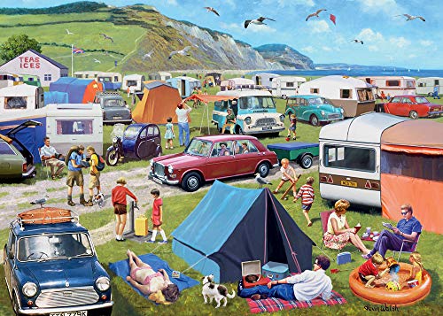 Ravensburger Leisure Days No.5 Camping & Caravanning 1000 Piece Jigsaw Puzzle for Adults Age 12 Years Up