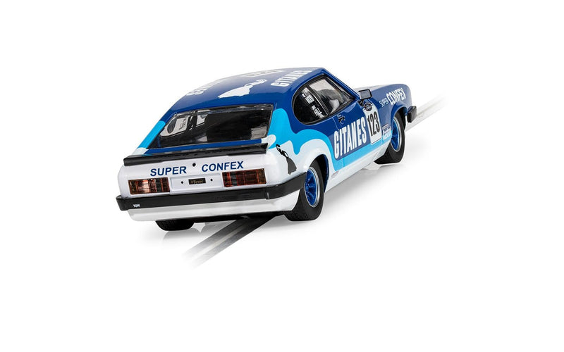 Scalextric Hornby Hobbies LTD C4402 Ford Capri Mk3-Gerry Marshall Trophy Winner 2021-Jake Hill Slot Classic Touring Cars, Blue, 1:32 Scale