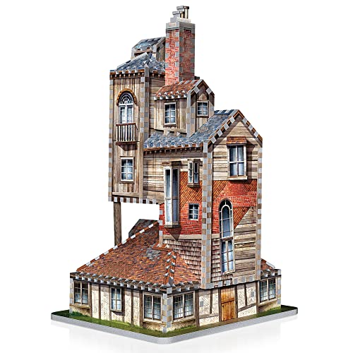 Wrebbit3D | Harry Potter: The Burrow - The Weasley's Family Home (415pc) | 3D Puzzle | Ages 14+