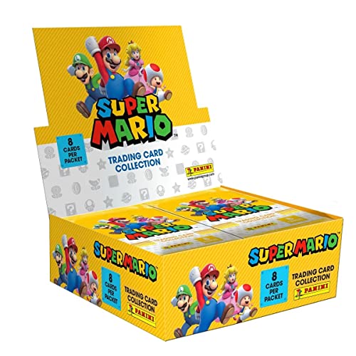 Panini Super Mario Trading Cards (Box of 18 Bags)