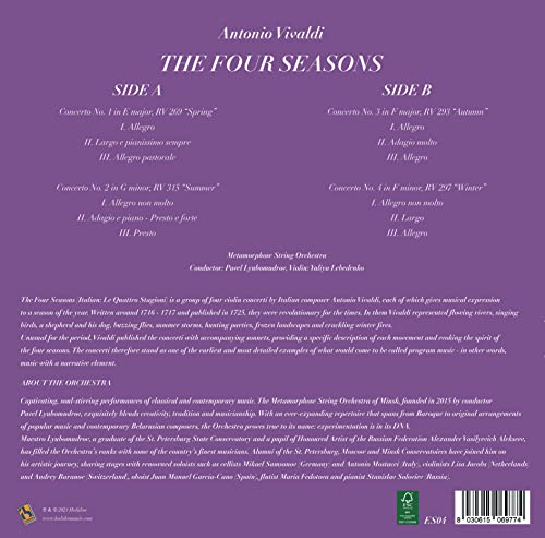 Vinyl Antonio Vivaldi – The Four Seasons