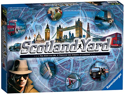 Ravensburger Scotland Yard Strategy Board Games for Families - Children & Adults Age 8 Years Up - 2 to 6 Players - Kids Gifts