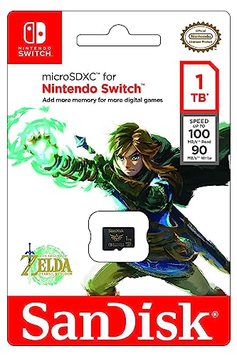 SanDisk 1TB microSDXC card for Nintendo Switch - Nintendo Licensed Product