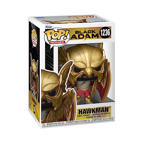 Funko POP! Movies: DC - Black Adam - Hawkman - Collectable Vinyl Figure - Gift Idea - Official Merchandise - Toys for Kids & Adults - Movies Fans - Model Figure for Collectors and Display