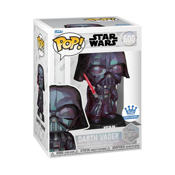 Funko Pop! Star Wars: Darth Vader (Faceted) #600 Funko Shop Exclusive Vinyl Figure Collectibles