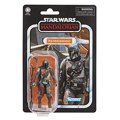 Star Wars The Vintage Collection The Mandalorian Toy, 9.5-cm-Scale Action Figure, Toys for Children Aged 4 and Up