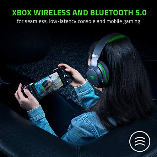 Razer Kaira Pro - Wireless Headset for Xbox Series X and Mobile Xbox Gaming (TriForce Titanium 50 mm Drivers, HyperClear Supercardioid Mic, Dedicated Mobile Mic) Black