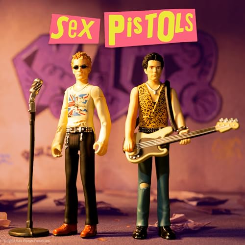 Super7 Sex Pistols Reaction Wave 1 - Sid Vicious figure